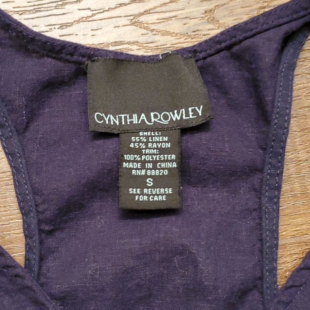 CYNTHIA ROWLEY Top - Picture 2 of 2